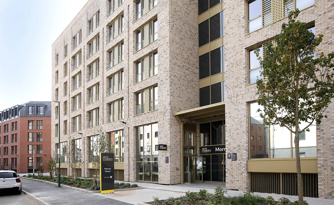 Nottingham student at Morriss House Unite